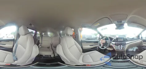 2021 Honda Odyssey Ex из США, поврежденный, VIN 5FNRL6H5XMB019499